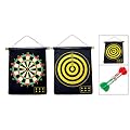 Reverseable Magnetic Roll Up Dart Board With Darts Dartboard One side Target on Reverse