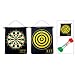 Reverseable Magnetic Roll Up Dart Board With Darts Dartboard One side Target on Reverse