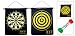 Reverseable Magnetic Roll Up Dart Board With Darts Dartboard One side Target on Reverse
