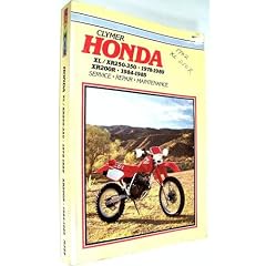 Honda Xl/Xr 250-350, 1978-1989 Xr200R, 1984-1985: Service, Repair, Maintenance