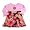 Girlfriends by Anita G - Girls Long Sleeve Dress, Pink, Brown (Size 2T)
