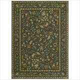IMAGE OF Home Nylon Tapestry Garden Ocean Oriental Rug Size: 5'5