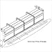 Draper 121206 Ceiling Trim Flange for Paragon Case