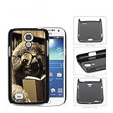 Dolla Dolla Bill Nerdy Sloth Reading Book with Glasses Samsung i9190 Galaxy S4 (MINI) Hard Snap on Plastic Cell Phone Case Cover