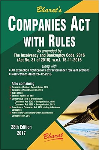 Companies Act With Rules Paperback – 2017