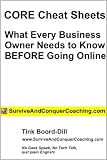 CORE Cheat Sheets from SurviveAndConquerCoaching (Survive And Conquer Coaching Resources)