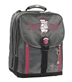 Eigenschaften Thorka GmbH / TAKE IT EASY SCHULRUCKSACK - MODELL 'LADY SKULL' - GRAU/PINK