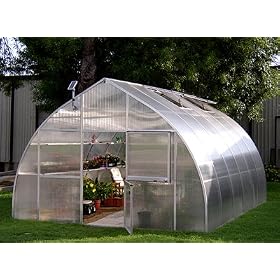 Riga XL 14.5' x 20' Onion-Shaped Greenhouse by 