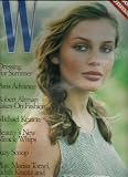 W Magazine, April 1994: Bridget Hall Cover