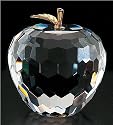 Badash Crystal Apple Paperweight|SU350