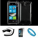 Clear 2 Piece Protective Shield Deflector Crystal Hard Case for Sprint HTC Arrive Windows Mobile Smartphone + INCLUDES!!! Clear Screen Protector for HTC Arrive Windows Phone 7 + INCLUDES!!! Rapid Car Charger with IC Chip + INCLUDES!!! SumacLife TM Wisdom Courage Wristband Reviews 51Vj%2BH3cpPL. SL160 Clear 2 Piece Protective Shield Deflector Crystal Hard Case for Sprint HTC Arrive Windows Mobile Smartphone + INCLUDES!!! Clear Screen Protector for HTC Arrive Windows Phone 7 + INCLUDES!!! Rapid Car Charger with IC Chip + INCLUDES!!! SumacLife TM Wisdom Courage Wristband Reviews