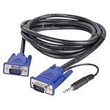 6FT VGA M/m Cable with Audio for Part# CE-VG0H11-S1