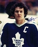 Autographed/Hand Signed Darryl Sittler Maple Leafs 8x10 Photo