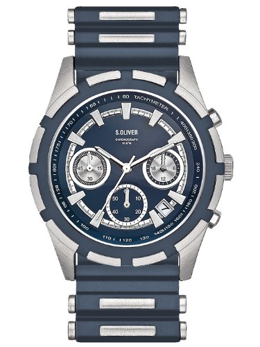 s.Oliver Herren-Uhren Quarz Chronograph SO-2217-PC Preisvergleich