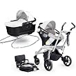 Orbit Baby Stroller Travel System G2 with Bassinet Cradle G2 Black Slate