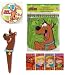 Scooby Doo Birthday Party Decor Kit - Cupcake Picks, Banner & Balloon