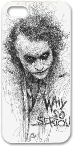The Batman Joker Why So Serious Image Snap On Hard Plastic Iphone 5 5S Case