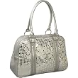 Dolce Girl Shimmer Dot Satchel