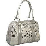 Dolce Girl Shimmer Dot Satchel