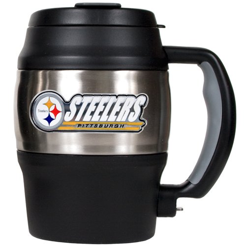 Sports NFL STEELERS 20oz Mini Travel Jug/Stainless Steel