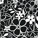 Lunch Servietten Floral fantasy black 33 x 33cm