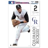 Colorado Rockies Official 11"x17" sheet MLB Car Window Cling Decal