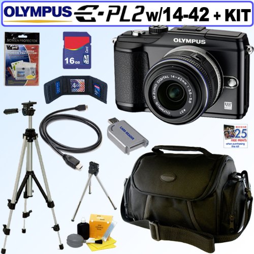 Olympus PEN E-PL2 12.3 MP CMOS Micro Four Thirds 
