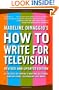 How To Write For Television