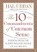 10 Commandments of Common Sense