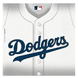 Los Angeles Dodgers Baseball - Lunch Napkins (36) Party Supplies