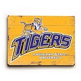 Louisiana State University, Tiger Wood Sign