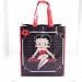 Shopping bag Betty Boop black red.
