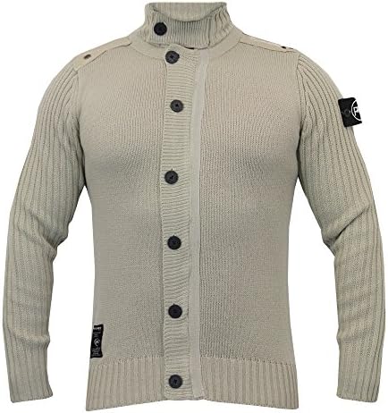 Men's Jumper Rawcraft ISLAND Stone Medium