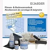 Eigenschaften Jaeger Jaeger / Jaeger Fliesenlack für 6,8 m² - weiß
