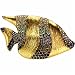 Multi-gemstone Sunfish Brooch Pendant
