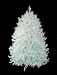 4.5' Pre-Lit Shimmering White Iridescent Christmas Tree - Blue Lights