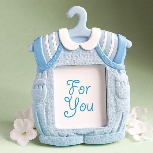 Cute baby themed photo frame favors - boy [SET OF 24] by FashionCraft Wedding Favors