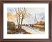 Victorian The Fox Hunt Hunting Horse Dog Animal Picture Framed Art Print
