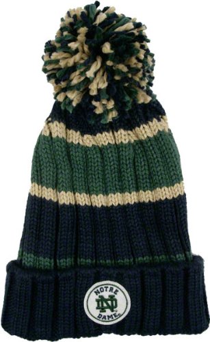 Columbia Notre Dame Fighting Irish Pom Beanie Hat