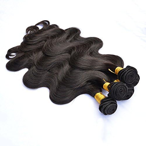 Brazilian Hair Body Wave Mix Length 3 Bundles 100% Human Hair Extension (12inch 14inch 16inch)