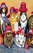 Red Hat Cats Decorative Switchplate Cover