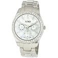 XOXO Women's XO5301A Rhinestone Accent Silver-Tone Bracelet Watch