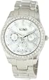 XOXO Women's XO5301A Rhinestone Accent Silver-Tone Bracelet Watch