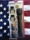 MAGLITE® PRO LED Flashlight - with Batteries and Mounting Brackets