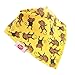 Zippy Baby Bandana Bib Absorbent Drool Bibs 4 Pack Gift Set Cute Boy Girl Unisex Stylish Animals
