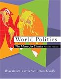 World Politics: The Menu for Choice