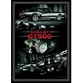 Autos - Ford Shelby Mustang Gt500, 3D Poster Gerahmt 3D-Poster (gerahmt) (70 x 50cm)