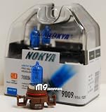 Nokya 9009/H16/5202 Arctic White Light bulbs 12V35W replacement HID 7000K blue tinted