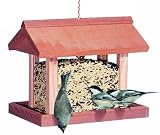 Perky Pet 50139 The Meadow Cedar Feeder, 6 lb capacity