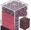 Chessex Speckled 12mm d6 Silver Volcano Dice Block 36 Dice